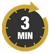 Time of installation 3' minutes